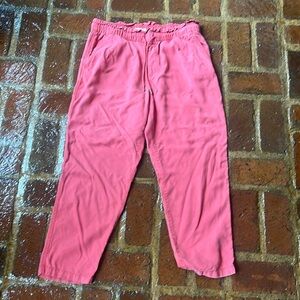Loft medium coral pants